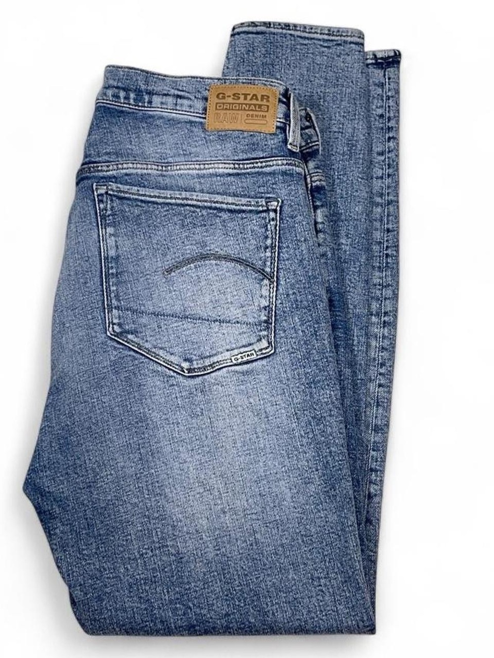 G-Star Raw 3301 Skinny Wmn Light Blue Jeans Women’s Size W32 L32 Streetwear Y2K